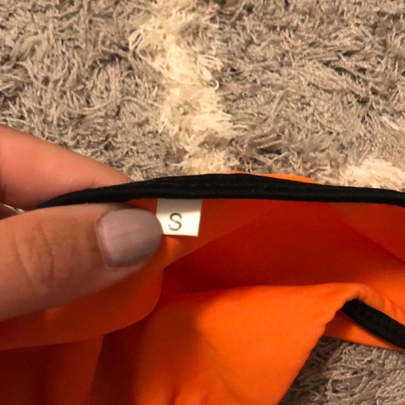 Orange bathing suit bottoms small - Picture 3 of 3